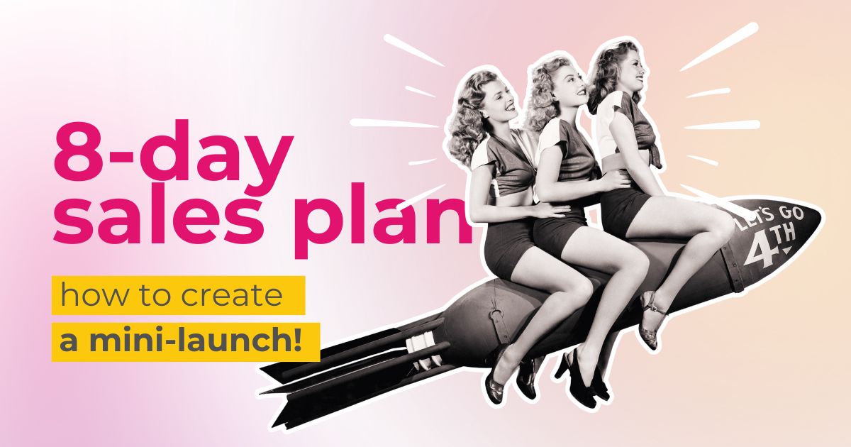 Boost holiday sales with a mini-launch!