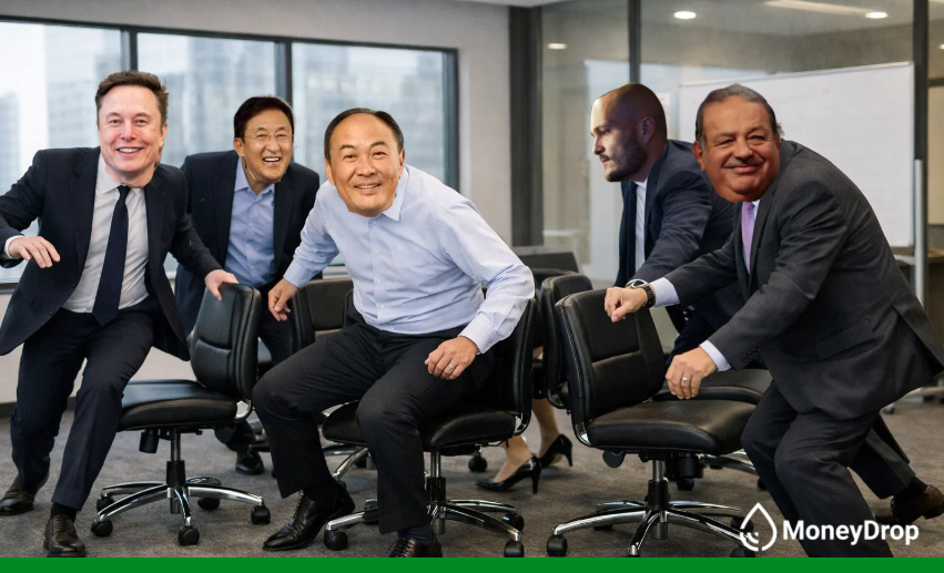 💰 A dança das cadeiras dos bilionários