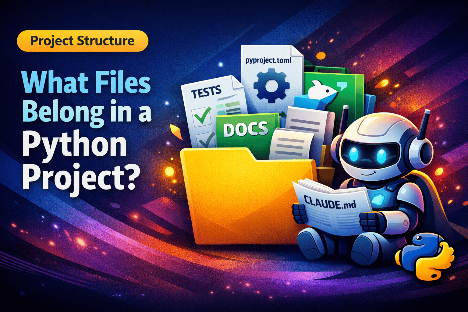 Every File in a Python Project Repository, Explained (that's not your Python code)