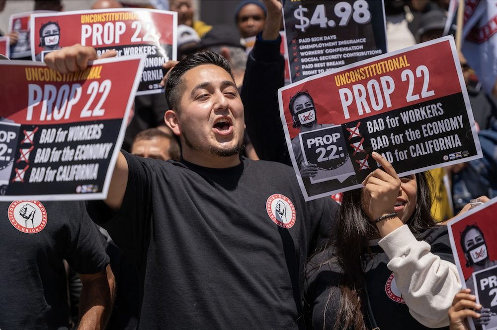 California Companies Wrote Their Own Gig Worker Law. Now No One Is Enforcing It