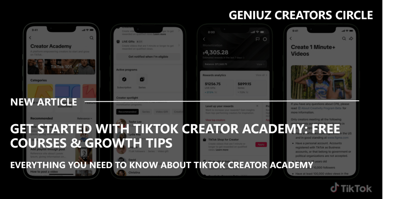 Get Started with TikTok Creator Academy: Free Courses & Growth Tips