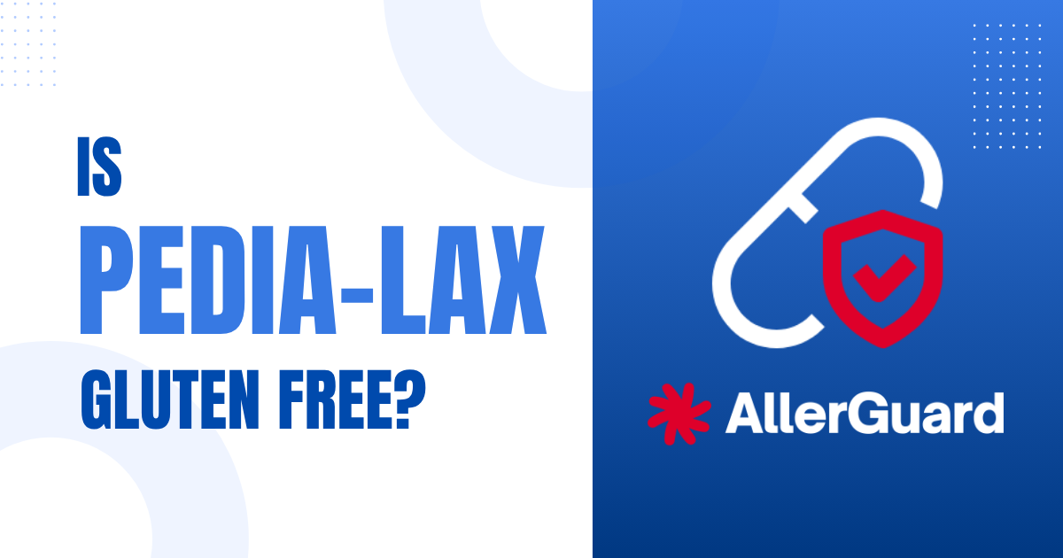 Is Pedia-Lax Gluten Free?