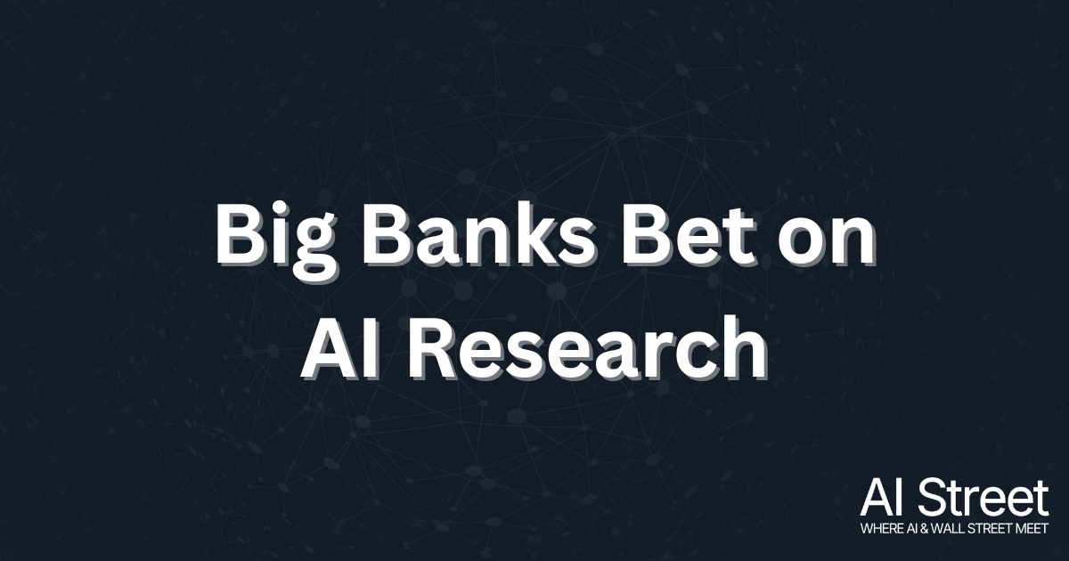 Ten Big Banks Back the Same AI Platform