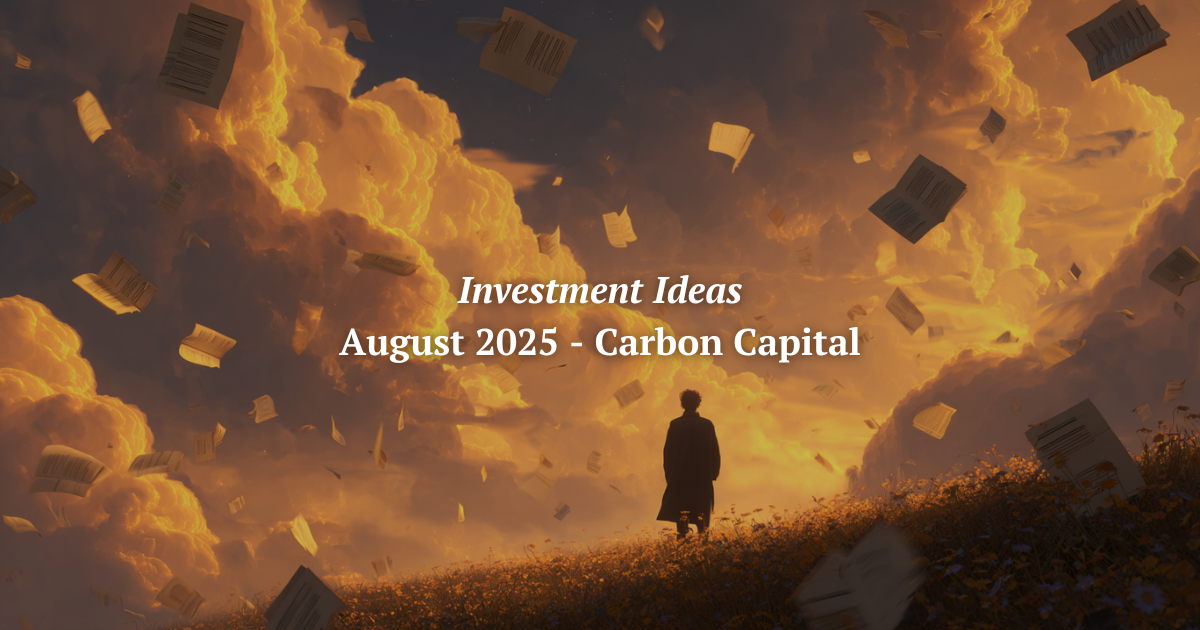 💡 5 Investment Ideas (August 2025)