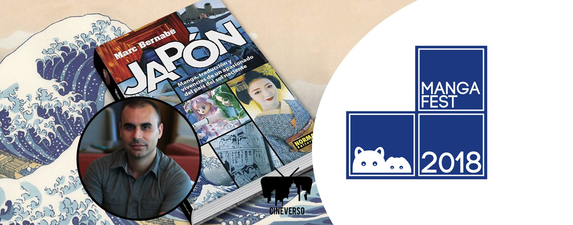 Crónicas del Mangafest 2018: Marc Bernabé presenta su libro ‘Japón’.