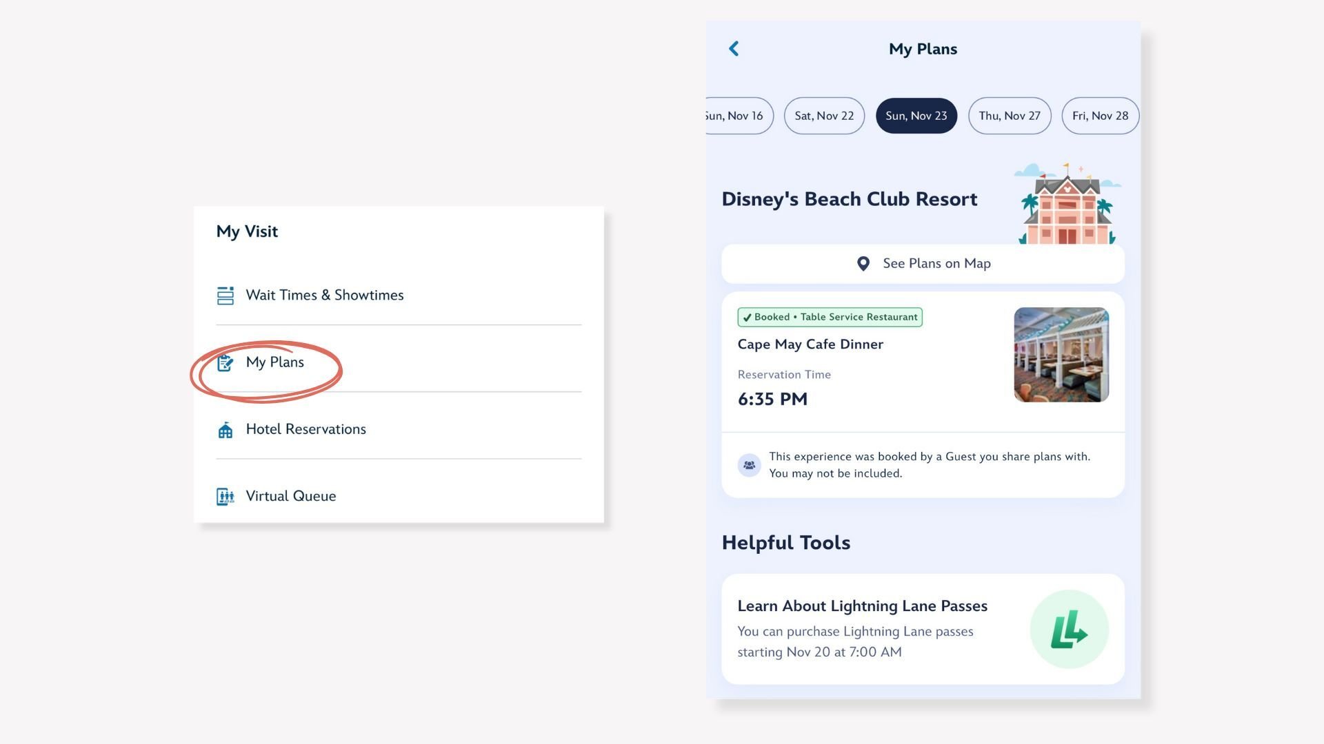 My Disney Experience App Change + Holiday Happenings and November's Ride Changes