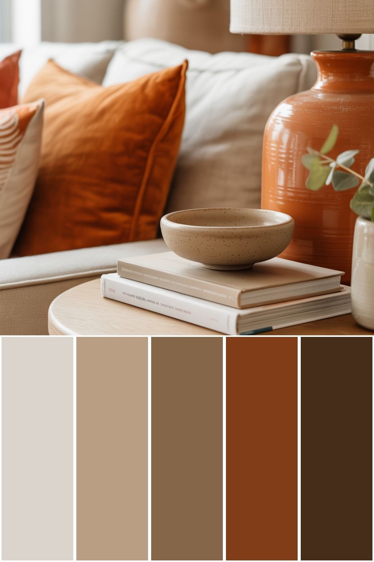 Orange Color Combo That Makes Neutrals Feel Anything but Boring