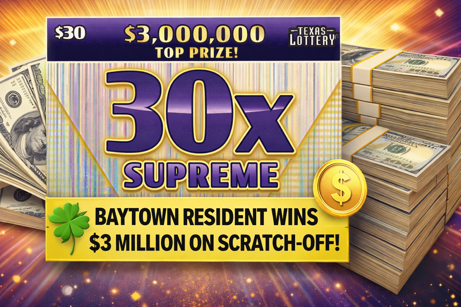 Local Wins Millions on Scratch-Off