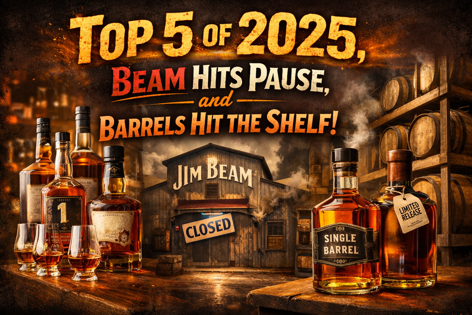 Top 5 of 2025, Beam Hits Pause, and Barrels Hit the Shelf