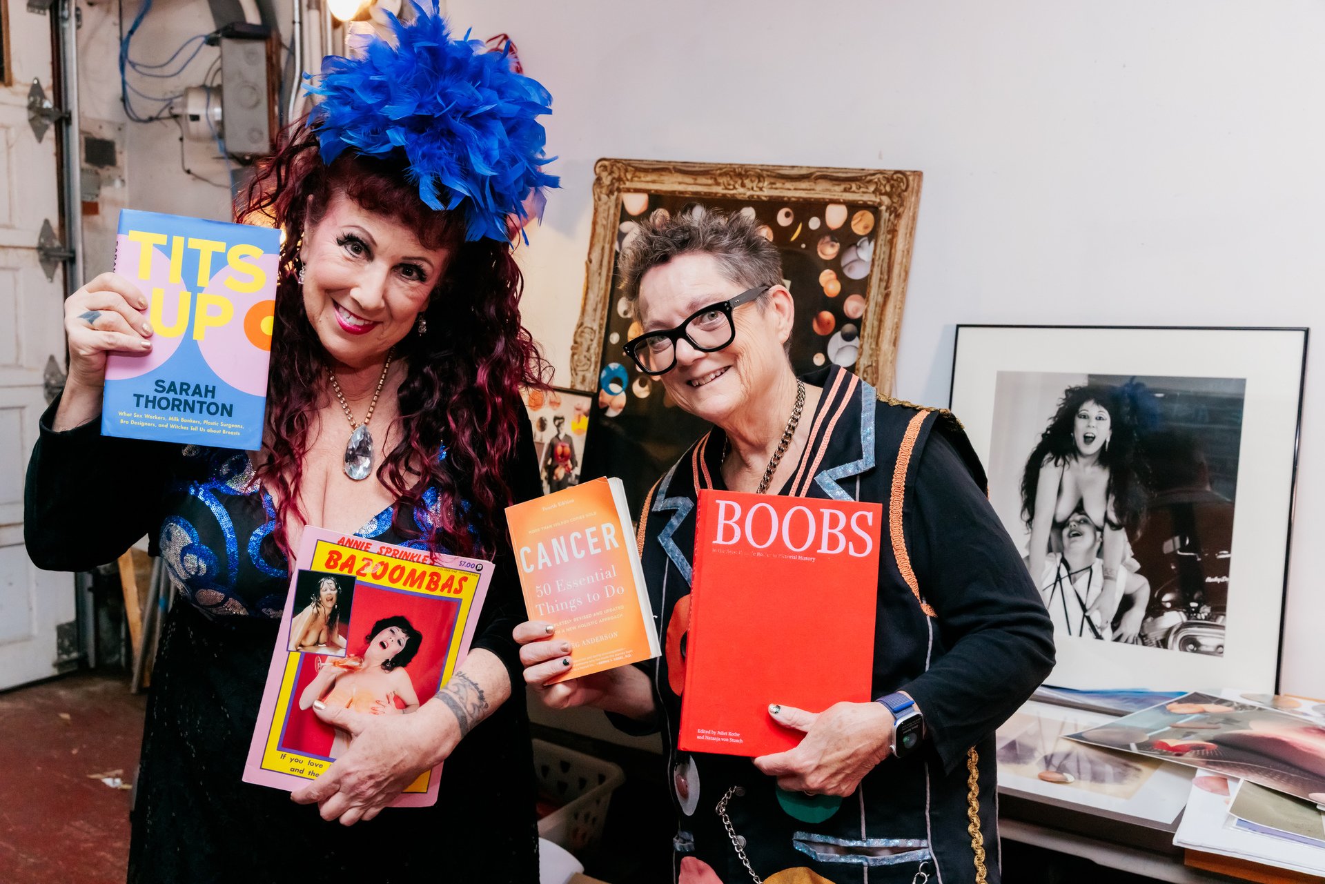 Beth Stephens and Annie Sprinkle's ‘Bazoombas in Love’ Brings Heart to Breast Celebration at Cushion Works