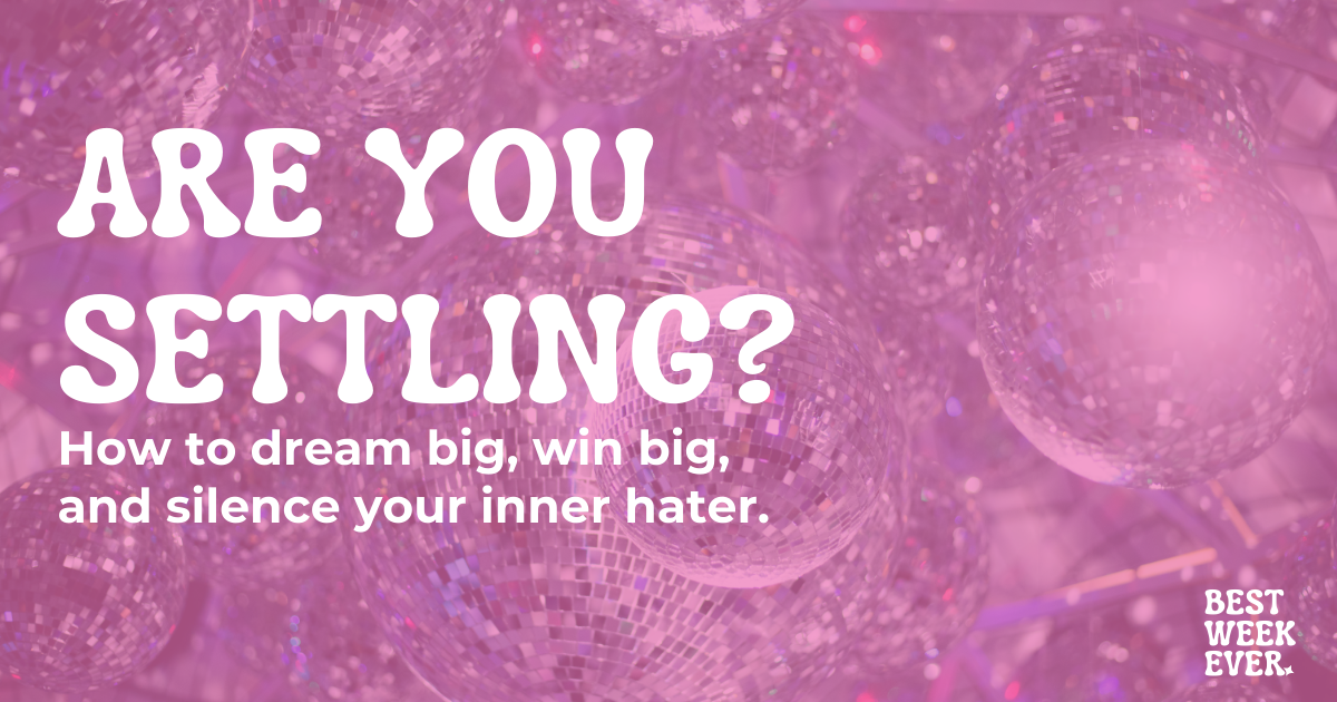 Issue #09: Are you settling? 