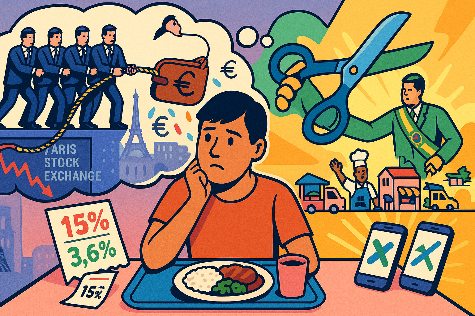 OliNews | Quanto do seu almoço financia Paris?