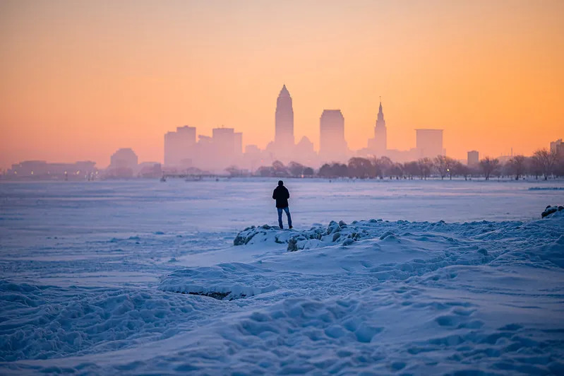 🧊 Is Lake Erie about to fully freeze?