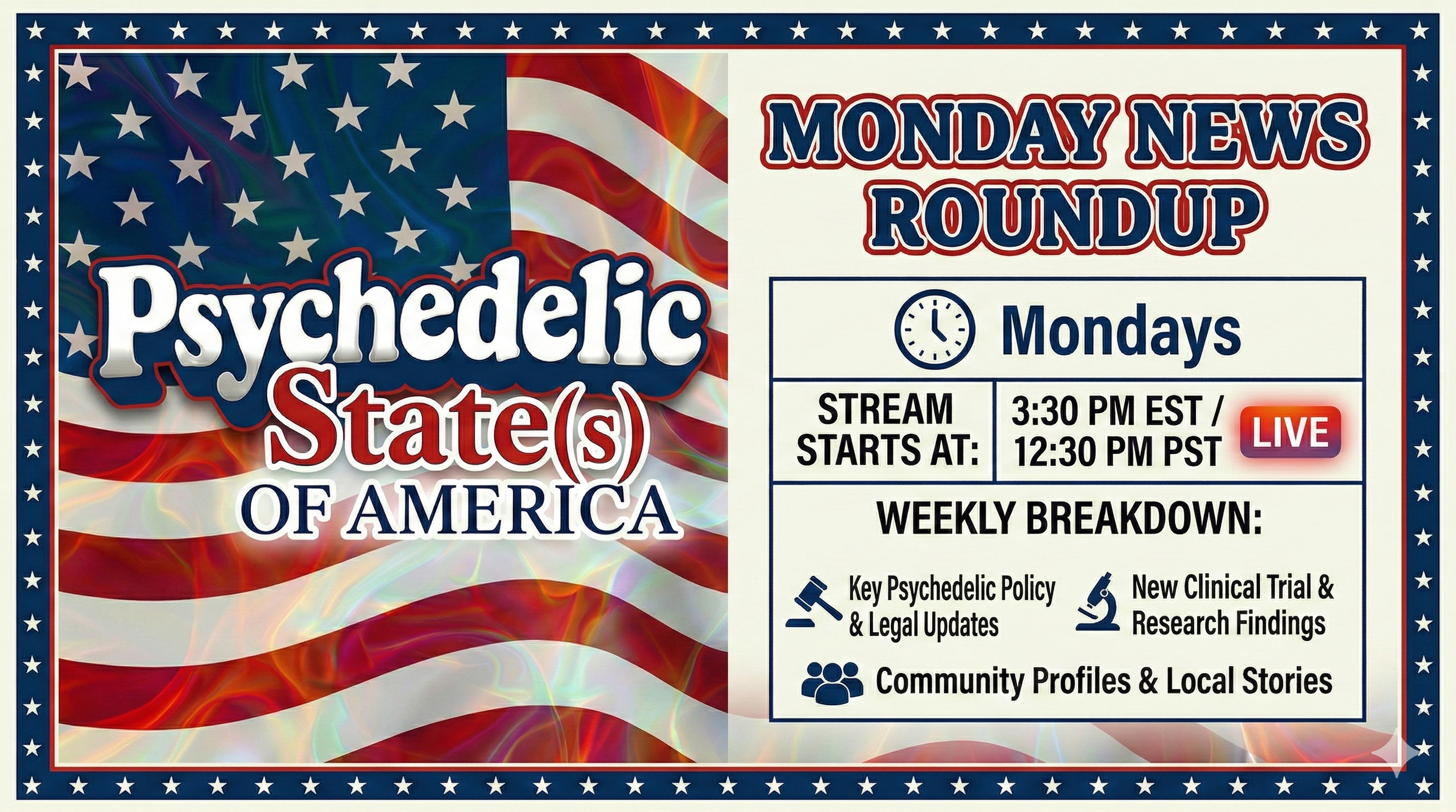 LIVE in 1 Hour: PSA's Monday News Roundup 