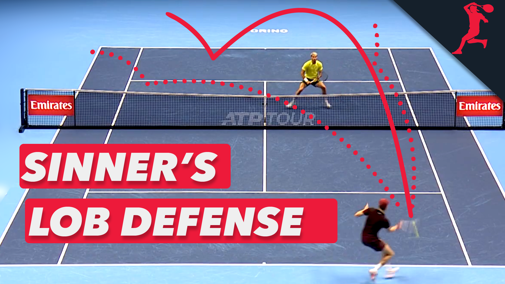 Federer & Sinner Show Some Variety