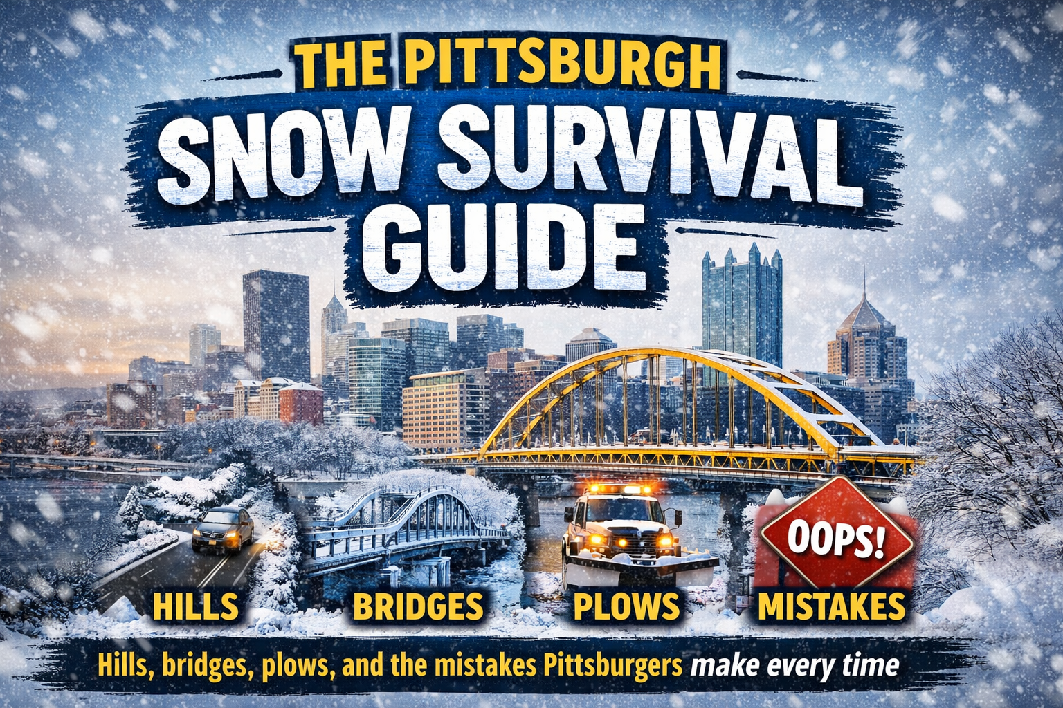 The Pittsburgh Snow Survival Guide (Read This Before the City Shuts Down)
