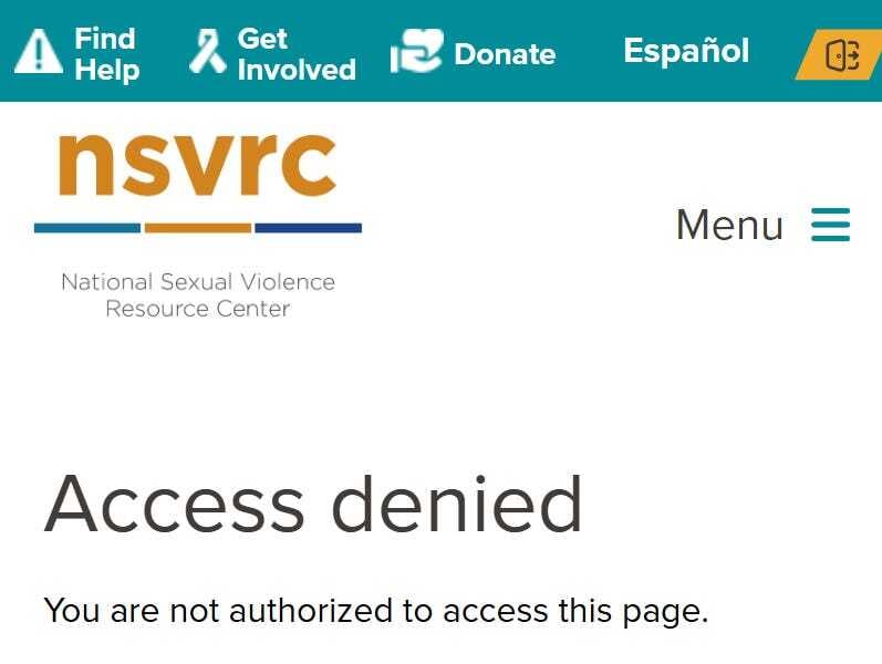 Capitulation: RAINN, NSVRC, and NCMEC Remove Nearly All Mentions of Trans and Nonbinary People