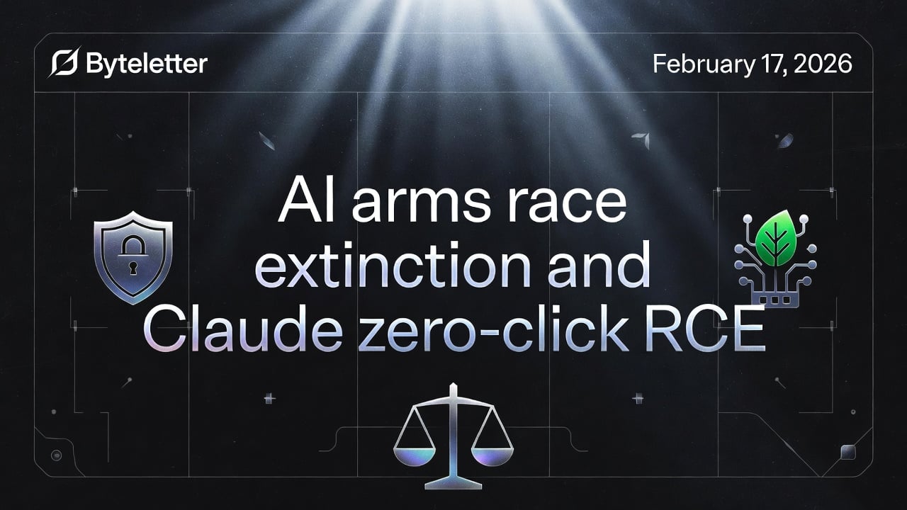 AI arms race extinction and Claude zero-click RCE
