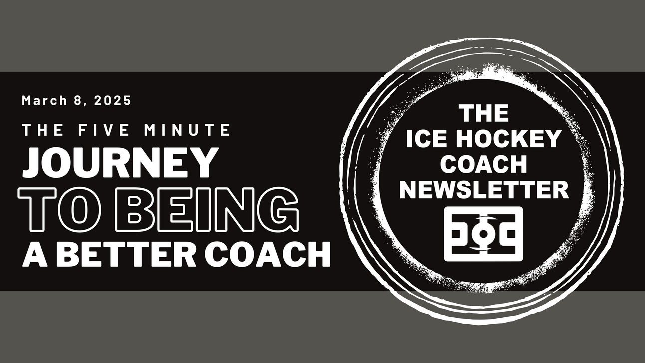 The Ice Hockey Coach Newsletter
