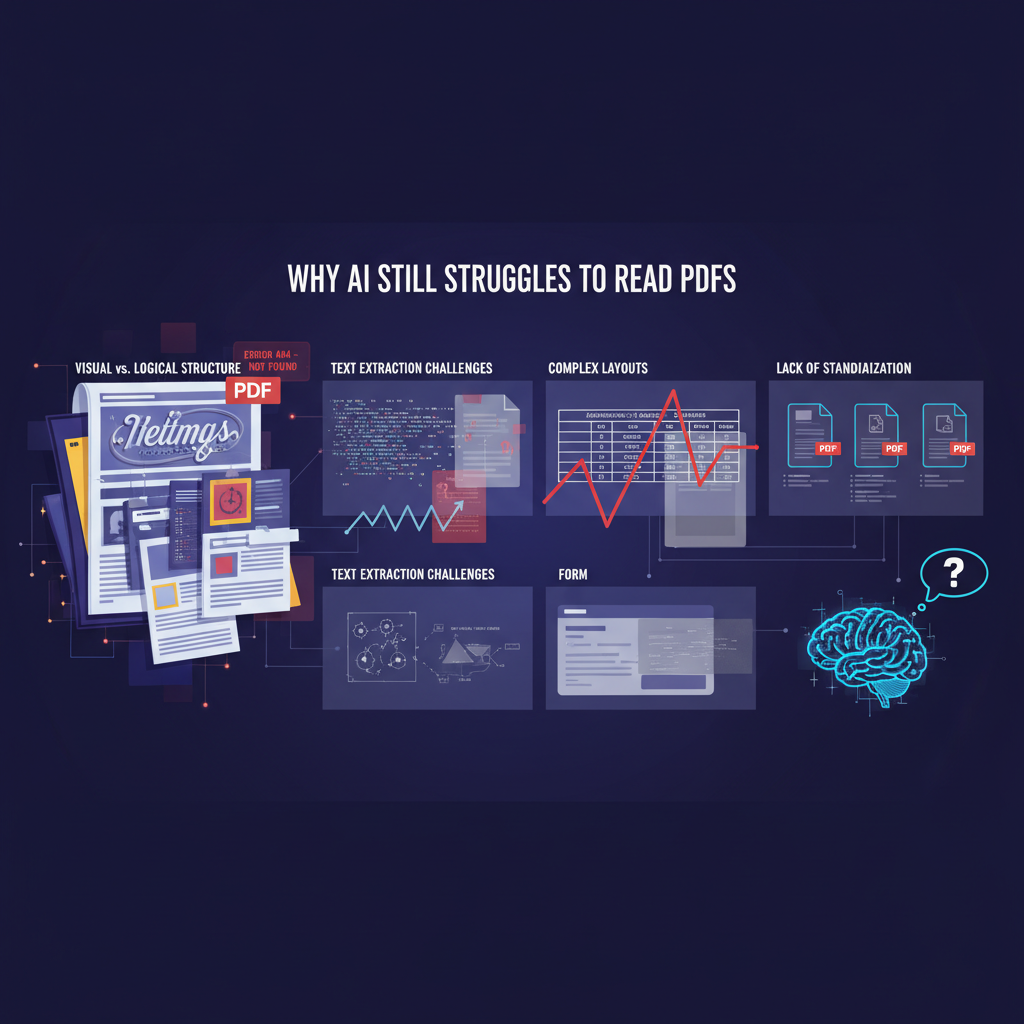 Why AI Still Struggles to Read PDFs