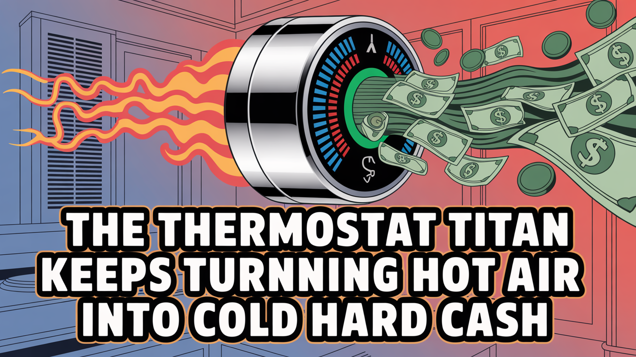 The Thermostat Titan Keeps Turning Hot Air Into Cold Hard Cash