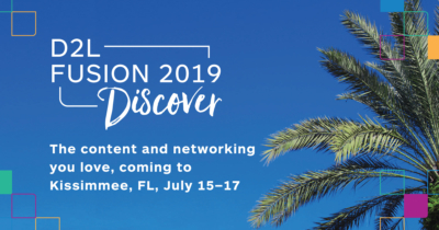 D2L Fusion: Continuing product approach and market differentiation