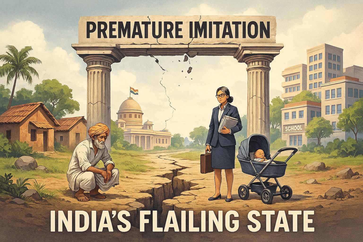 Premature Imitation and India's Flailing State