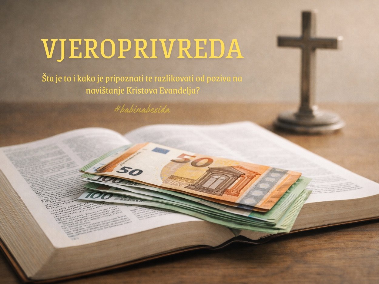 O vjeroprivredi... 