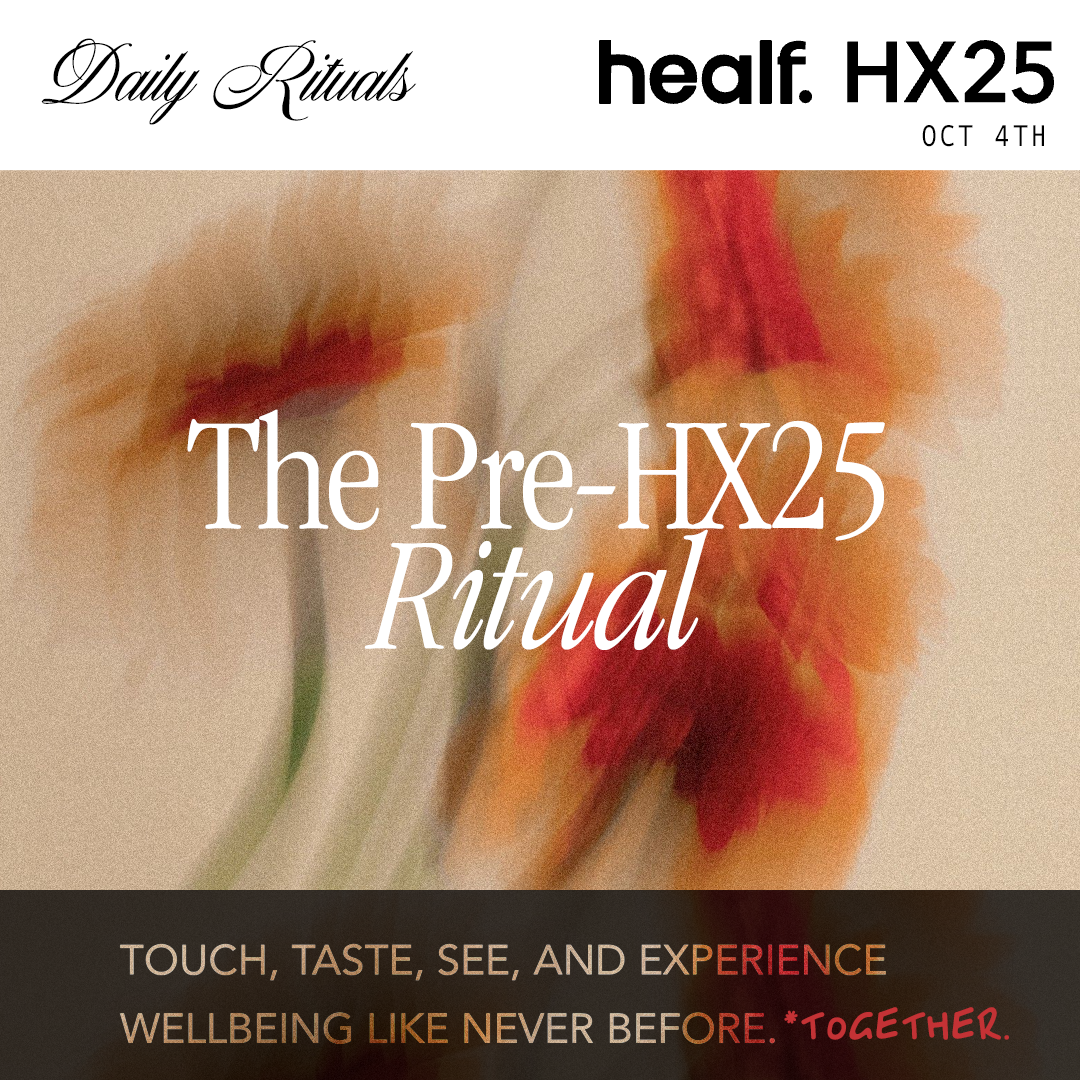 ☆ Europe's biggest wellness festival is here, your mental espresso shot, seasonal meal prep