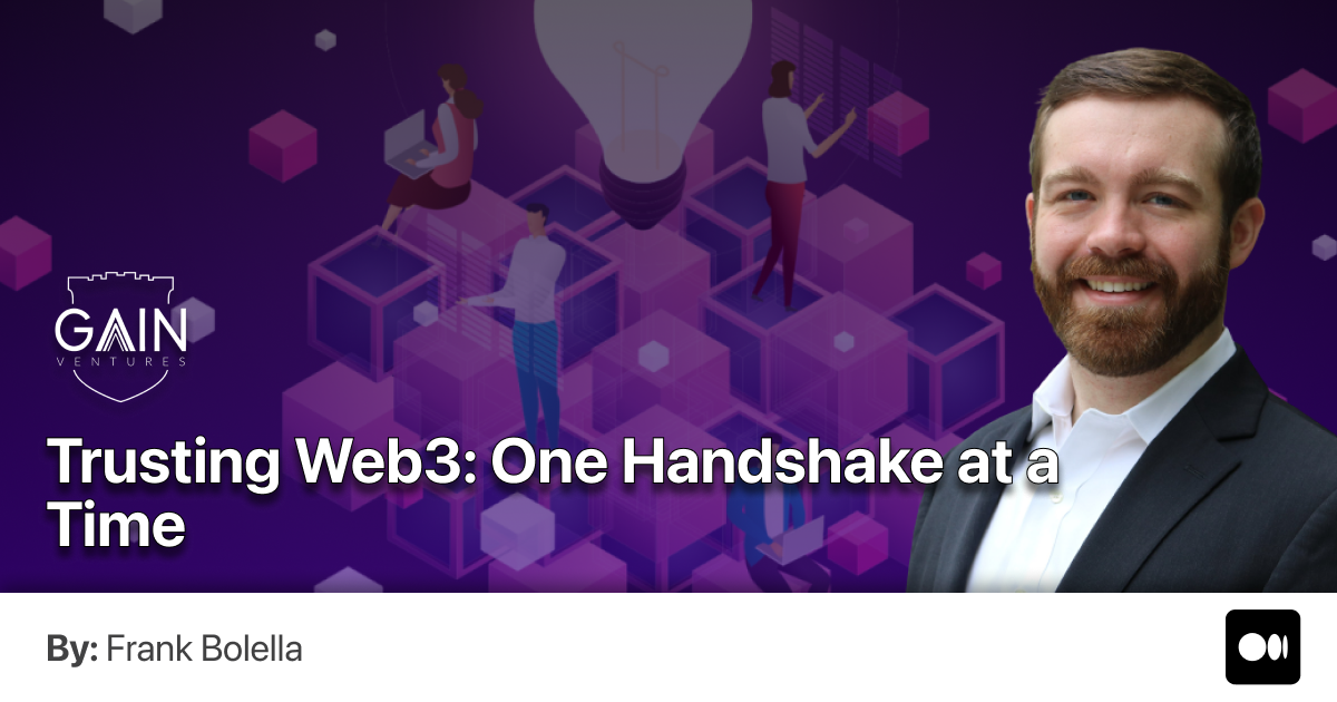Trusting Web3: One Handshake at a Time