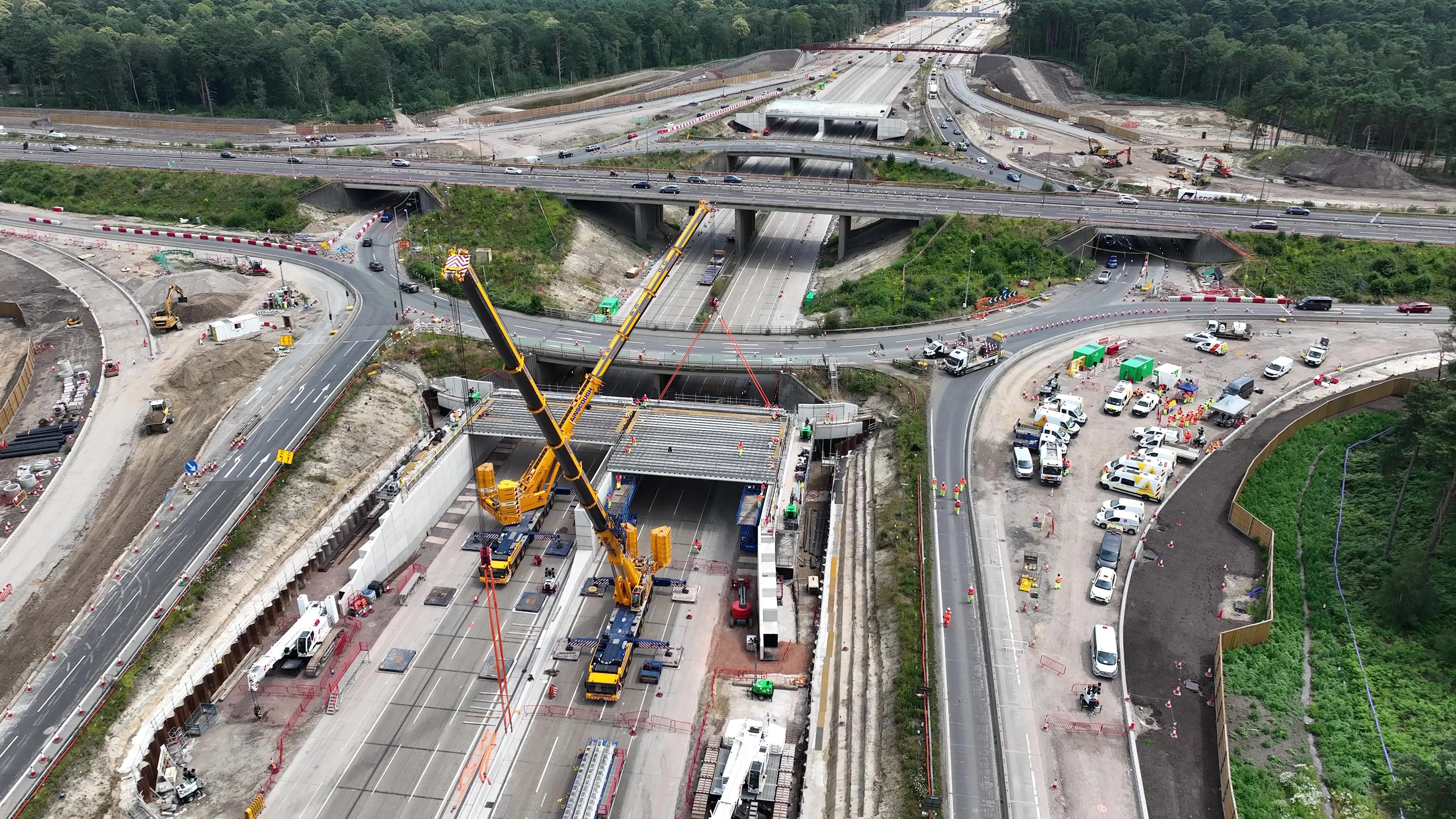 🌳M25 Junction 10 closures return this week