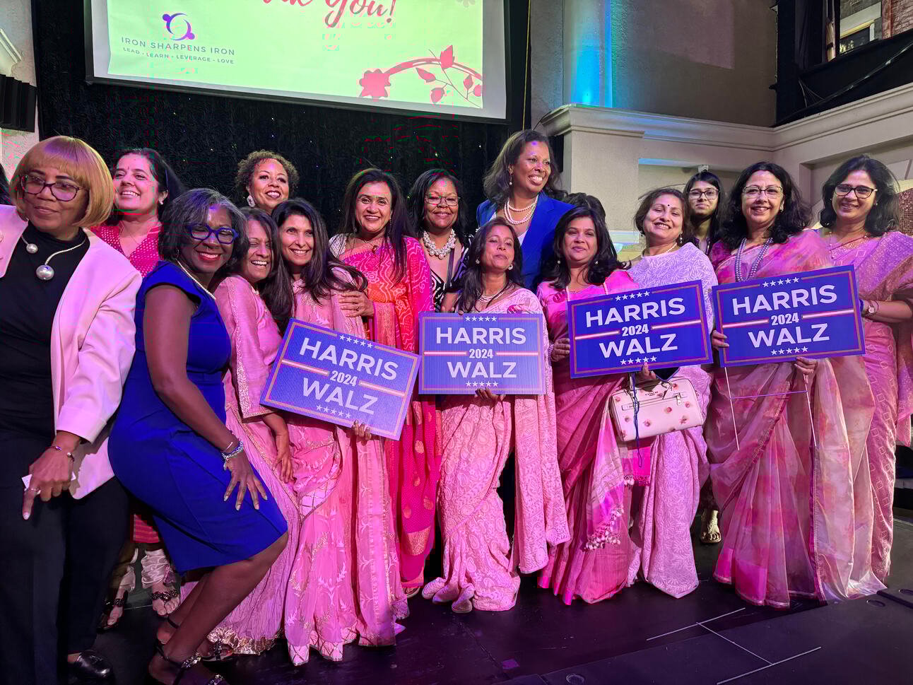 Harris inspires Indian women to get out the vote