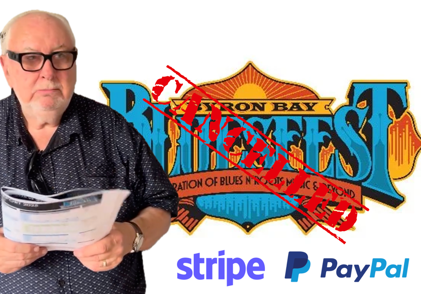 Bluesfest collapse triggers refund confusion