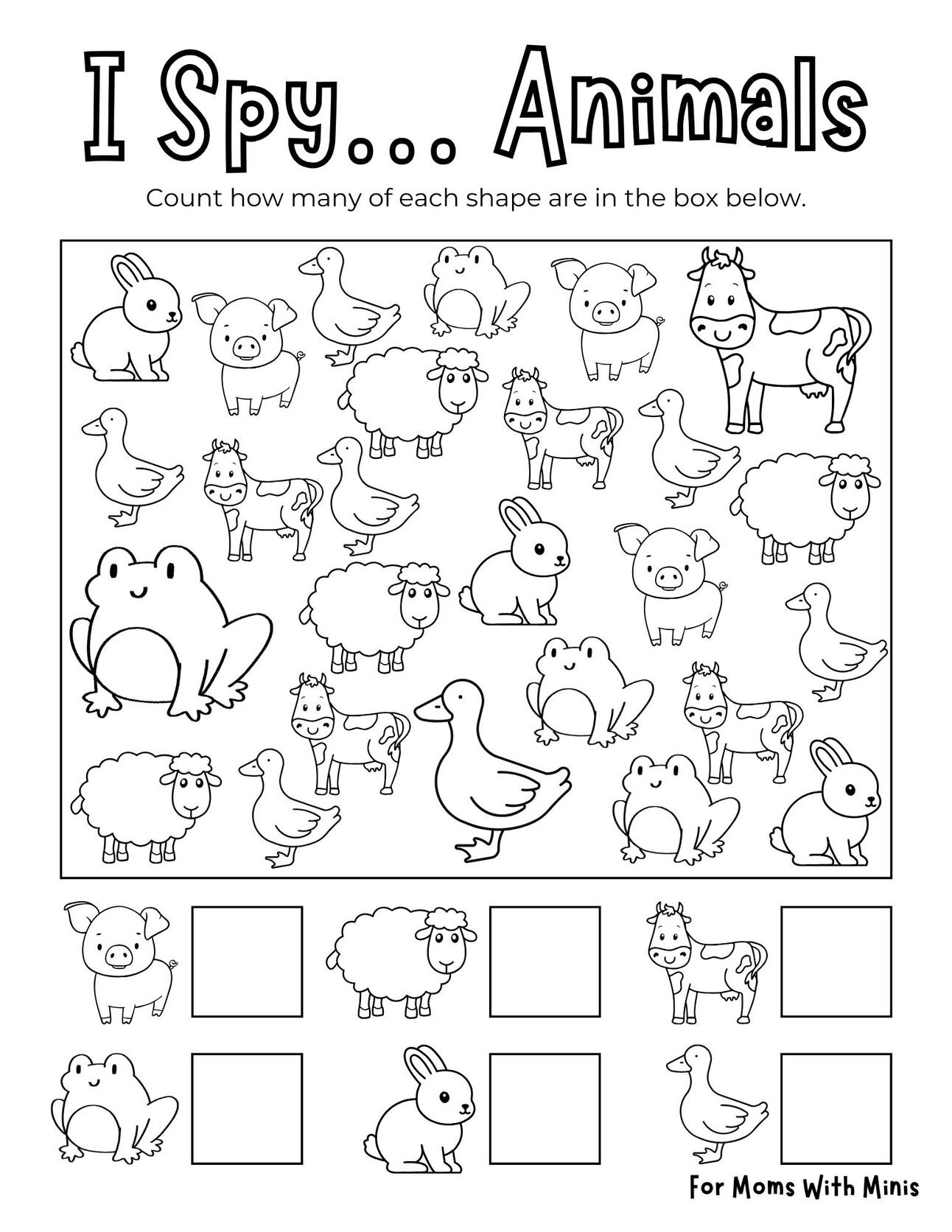 Search and Find Animals