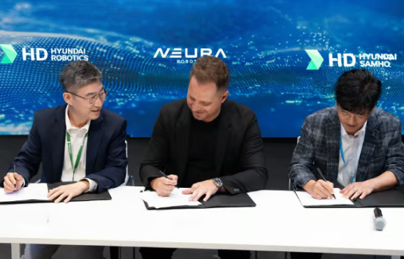 Robots in shipbuilding: Hyundai and NEURA make it possible