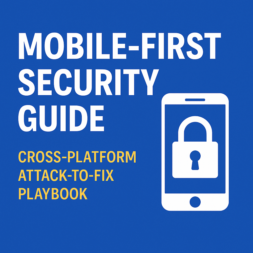 🔐 Mobile-First Security Guide Cross-Platform Attack-to-Fix Playbook (Expo & Flutter)By Mohammad Abir Abbas