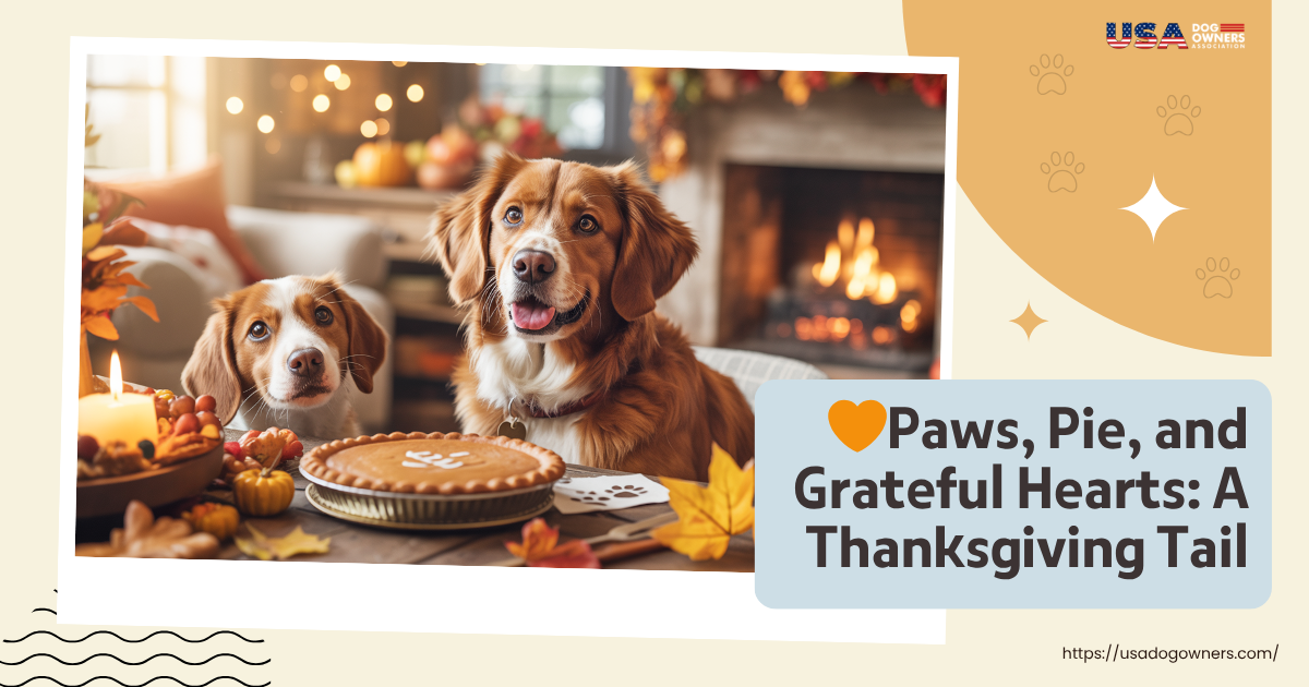 🧡Paws, Pie, and Grateful Hearts: A Thanksgiving Tail