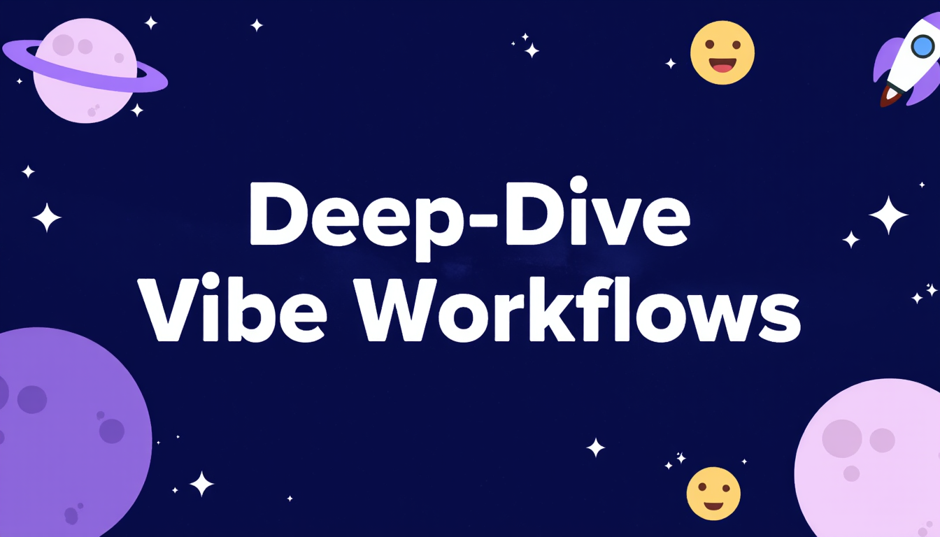 🤿 Deep-Dive: Vibe Workflows in der Praxis