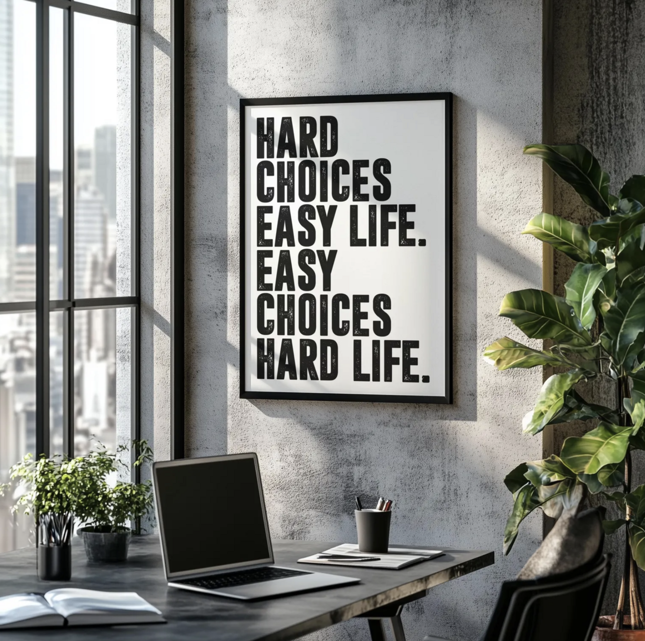 Hard Choices and Easy Lives