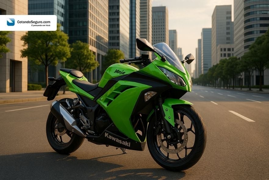 Quanto custa o Seguro Kawasaki Ninja 300? Saiba o valor médio, as coberturas e como contratar
