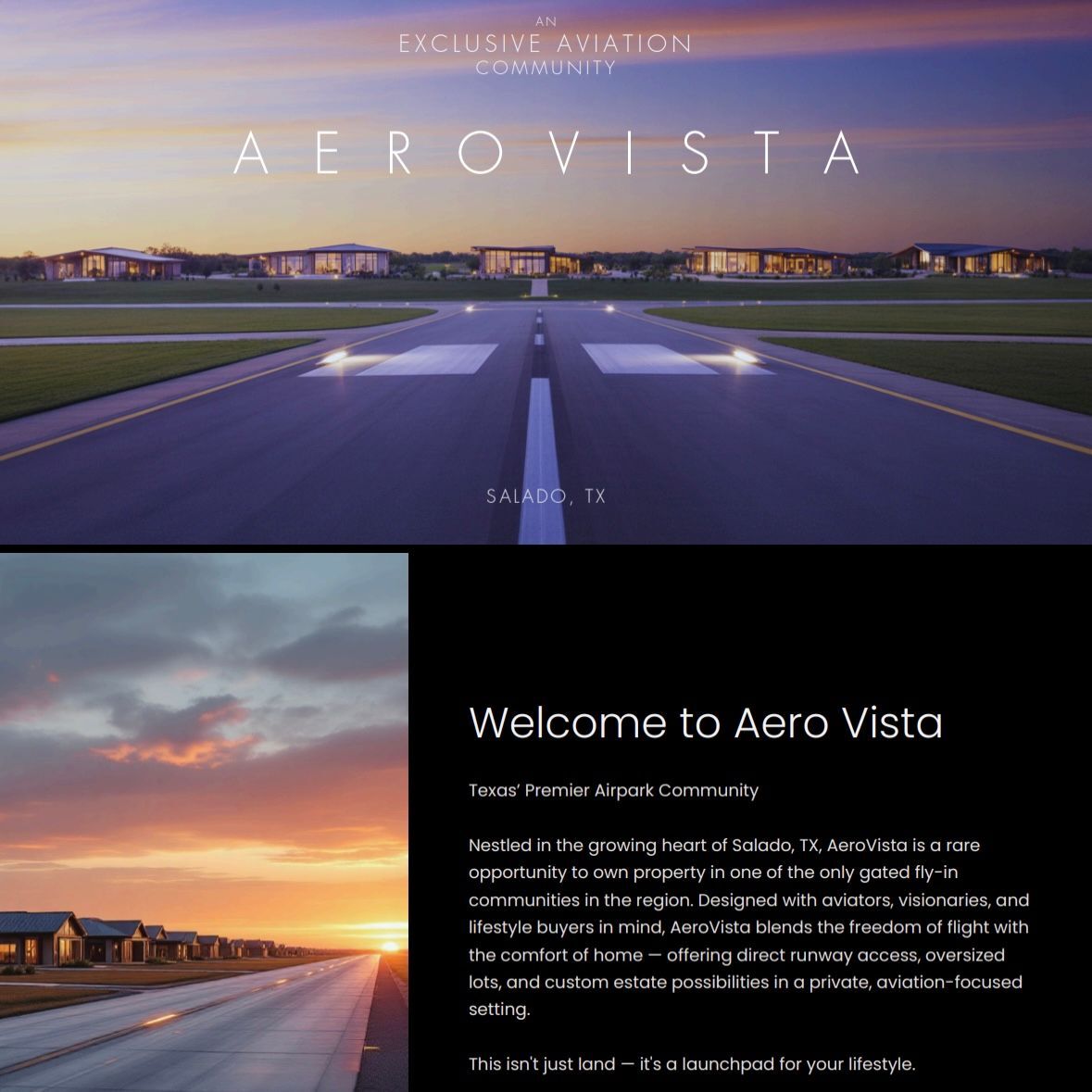 Why I’m Betting on a Runway in Salado