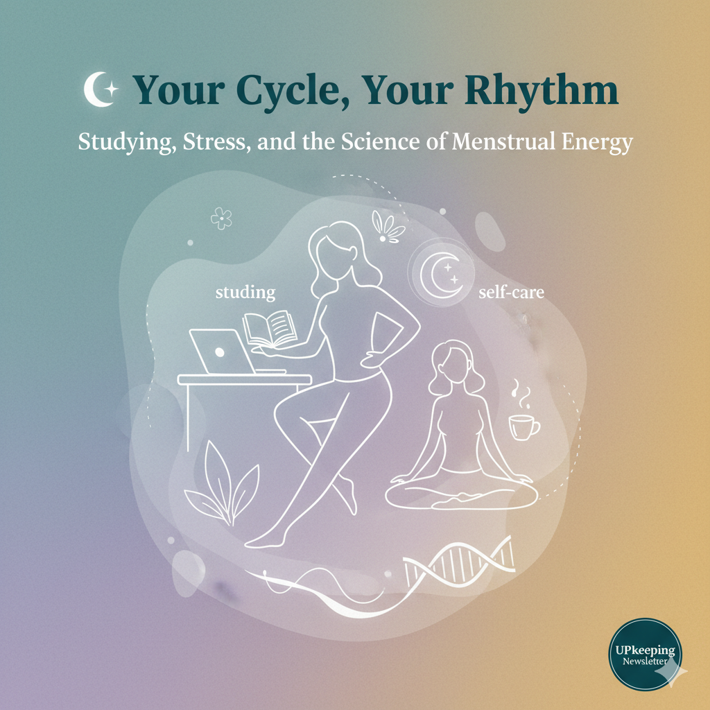 Your Cycle, Your Rhythm: Studying, Stress, and the Science of Menstrual Energy 🌙 