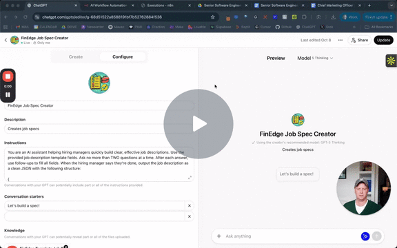 Week 12: I'm Back - Solving a problem in n8n, using Perplexity Comet and more