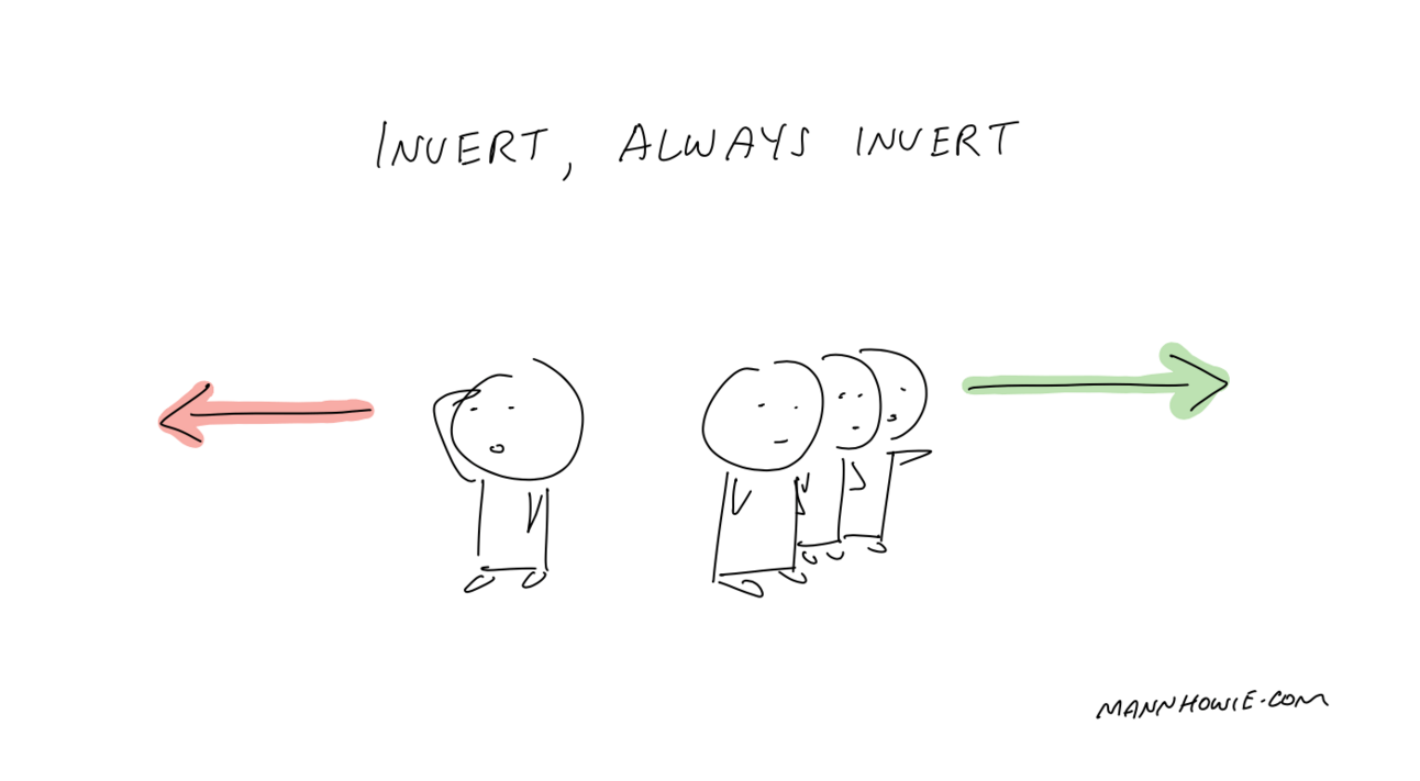 Man muss immer umkehren