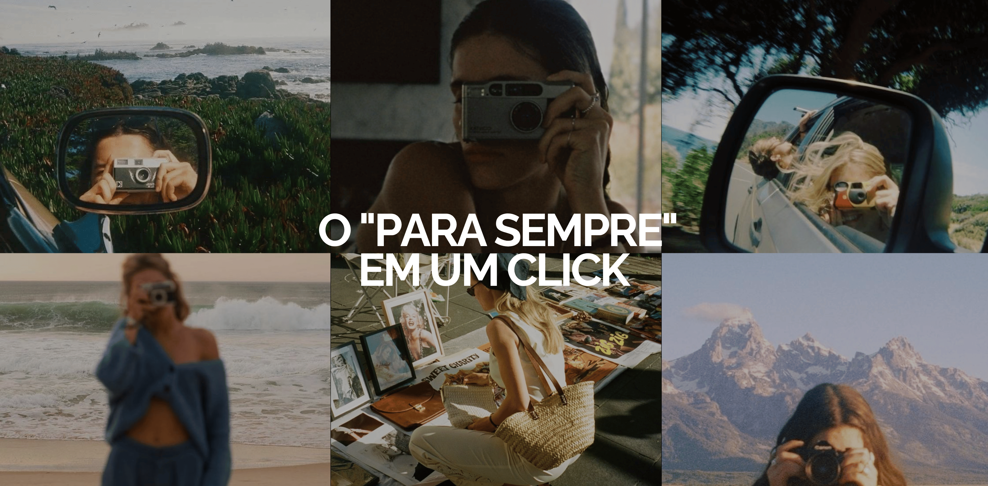 O "para sempre" em um click