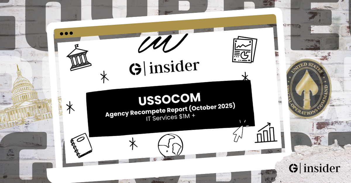 Recompete Report: USSOCOM