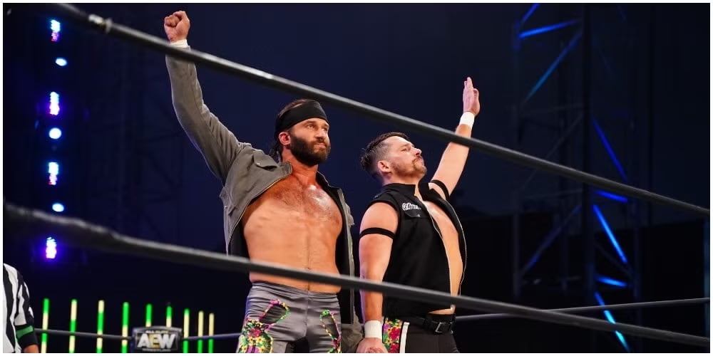 tag team wrestling only breaks your heart.