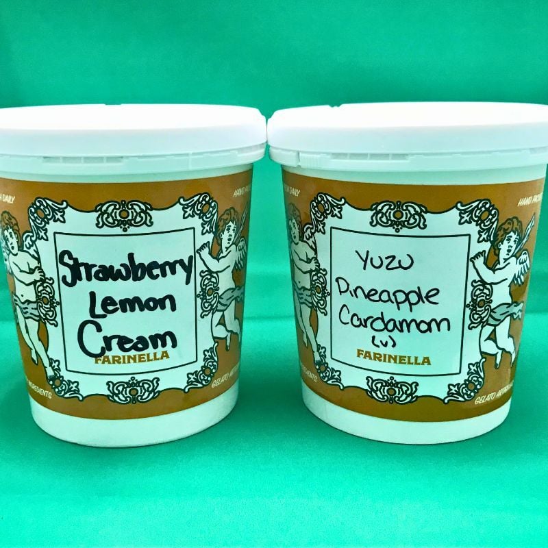 Back to Farinella got some icy treats