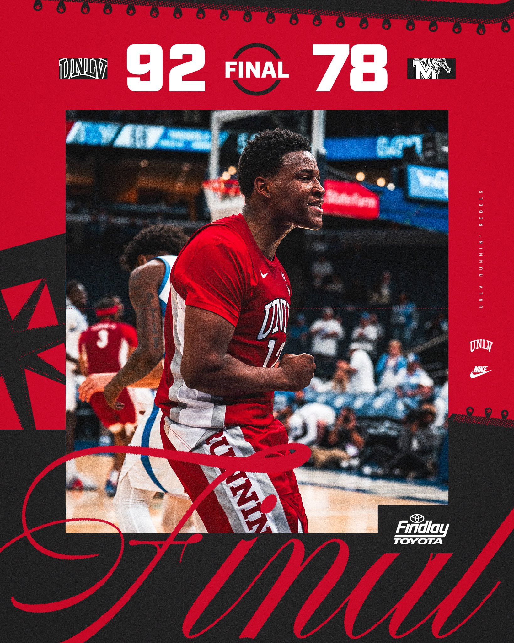 Pastner’s Revenge: UNLV Walks Into Memphis and Walks Out With a 92-78 Statement Win