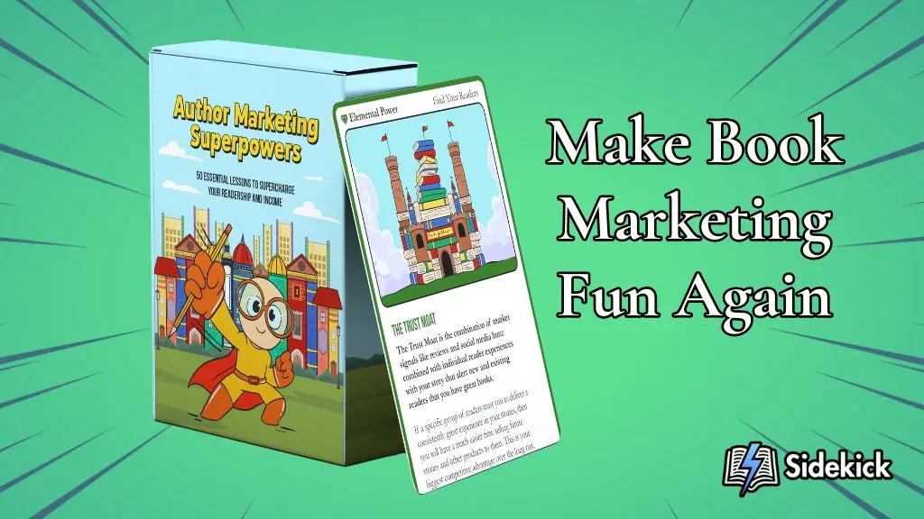 Live on Kickstarter: Author Marketing Superpowers! 🎉